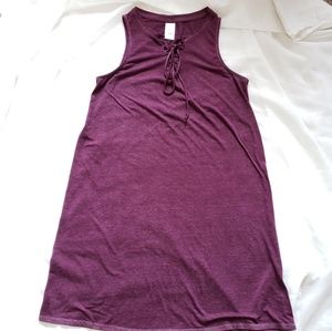 Time and Tru Lace Up Dress